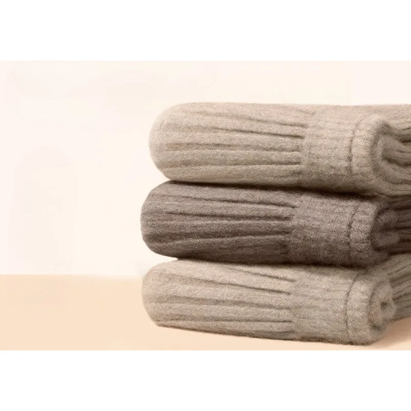 Protezione medica del ginocchio in cashmere che mantiene caldo l'autunno inverno Lana antiscivolo Copertura a prova di freddo Articolazioni da uomo e da donna per anziani