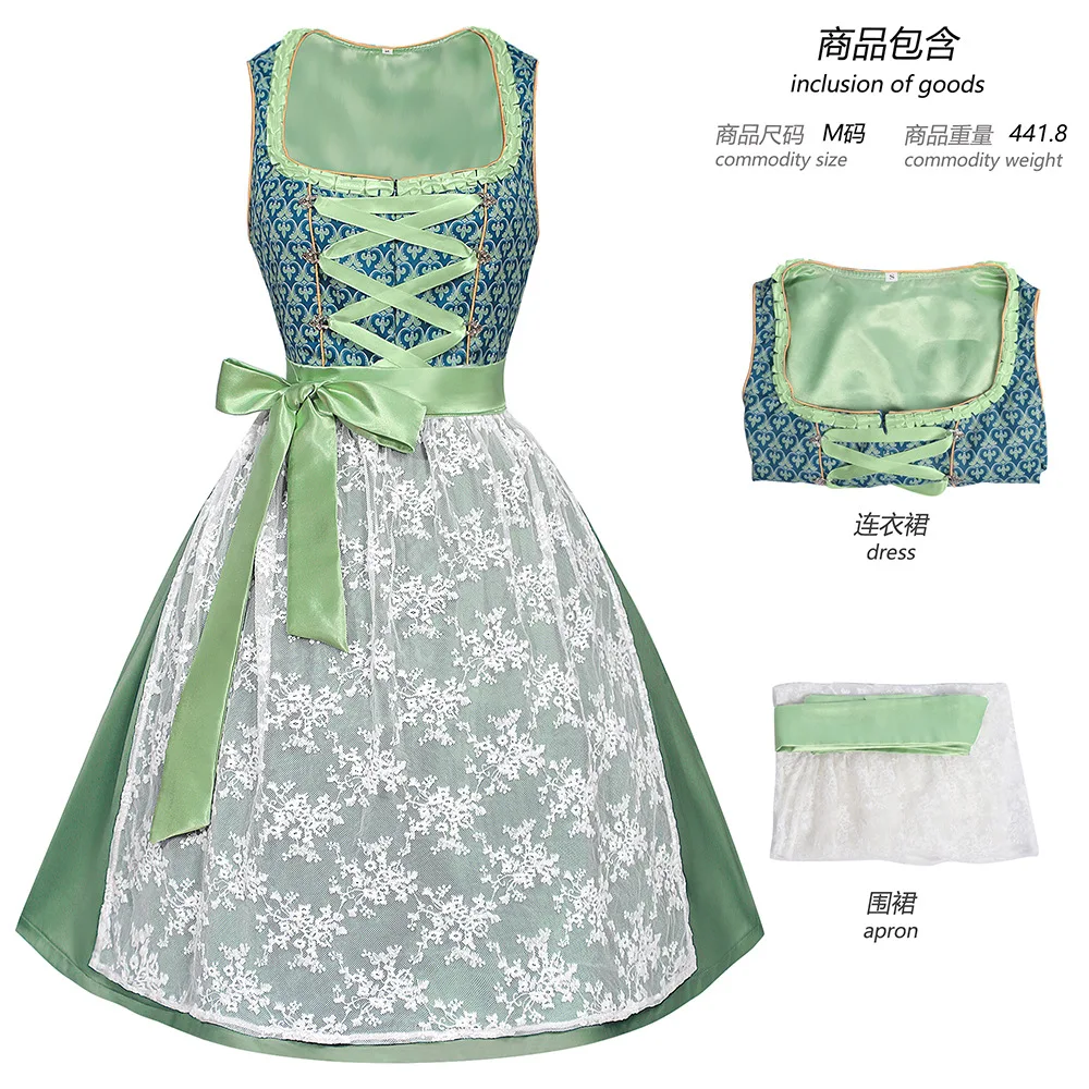

Oktoberfest Costume German Traditional Bavarian Costume Dress Halloween Costume Adult Female Festival Costumes