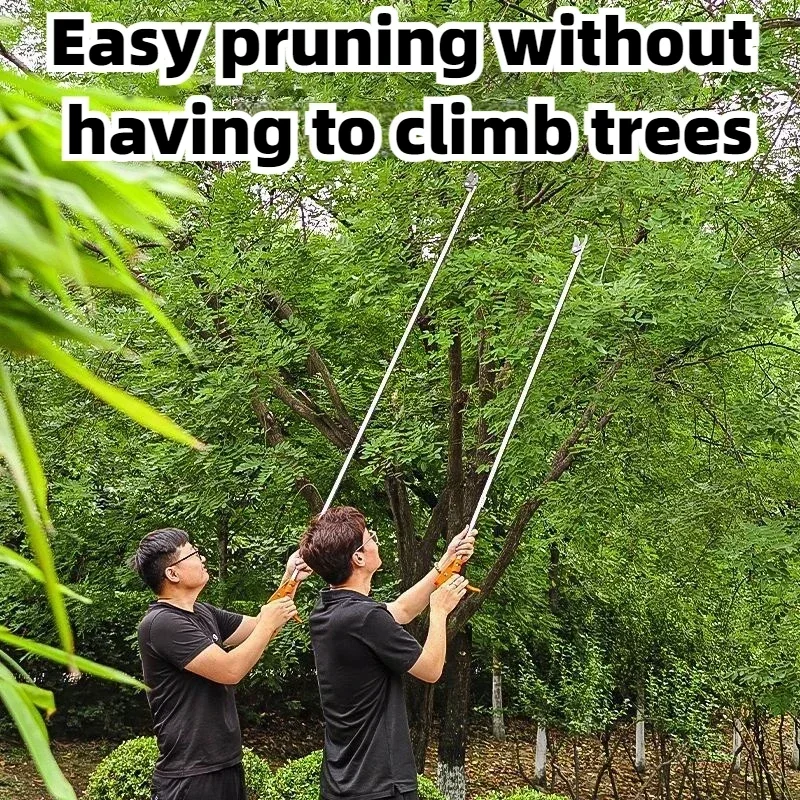 

Professional Pruning Shears Stainless Steel Fruit Tree Stretch Scissors Garden Tool Vineyard Pruning Shears Garden Hand Tools