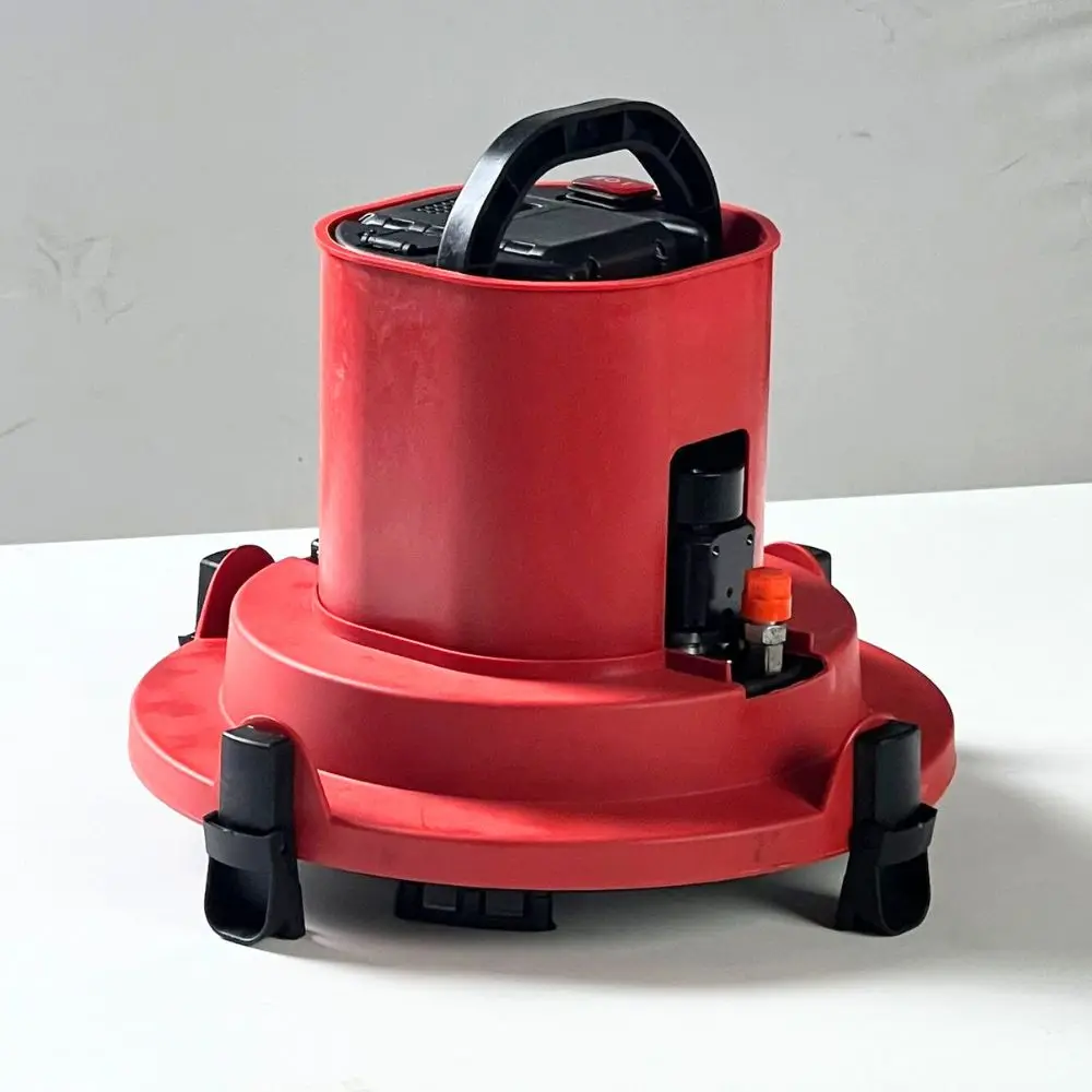 24v Portable Lithium Battery Sinking Sunken Electric Grease Pump Bucket Grease Pump Hand Push Barreled Grease Pump Machine