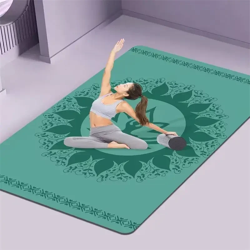 140*200/160*230cm Skipping Rope Shock Absorber Soundproof Floor Mat Thickened Shockproof Silent Yoga Mat