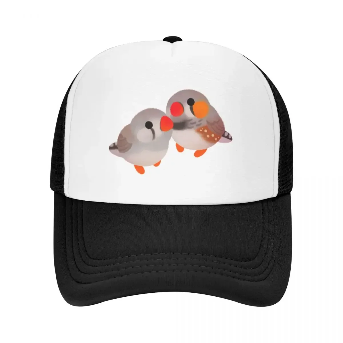 Zebra finch Baseball Cap Horse Hat Golf Cap Big Size Hat Hood Woman Men's