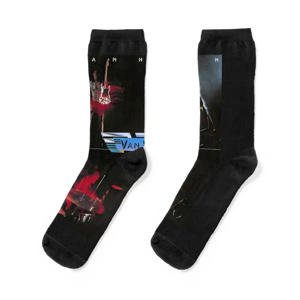 

Vn Hlen Vn Hlen Album Cover Socks Crossfit funny gift custom Socks For Girls Men's