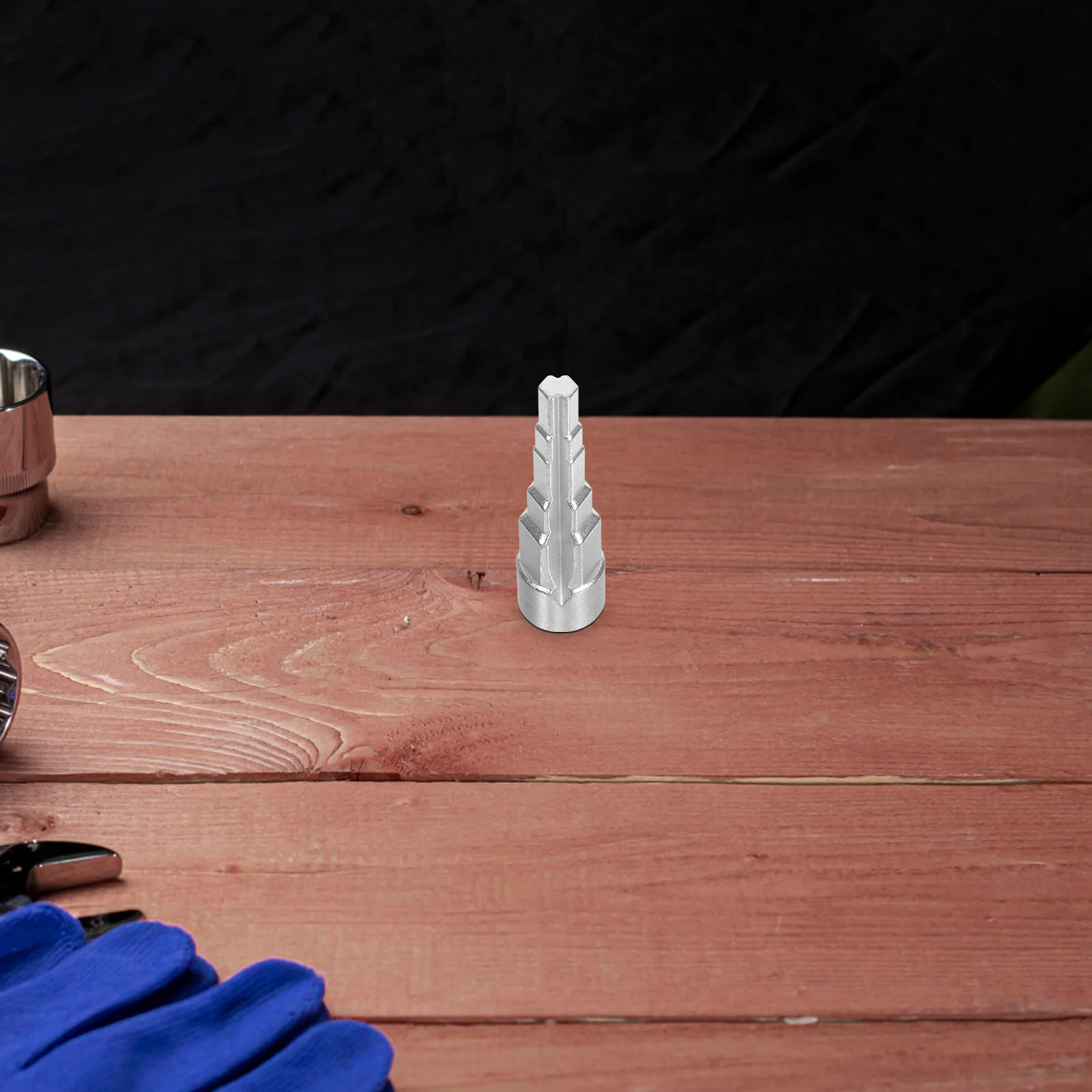 Radiator Valve Ratchet Wrench Metal Step Spanner Portable Valve Core Removal Tool Radiator Service Repair Maintenance