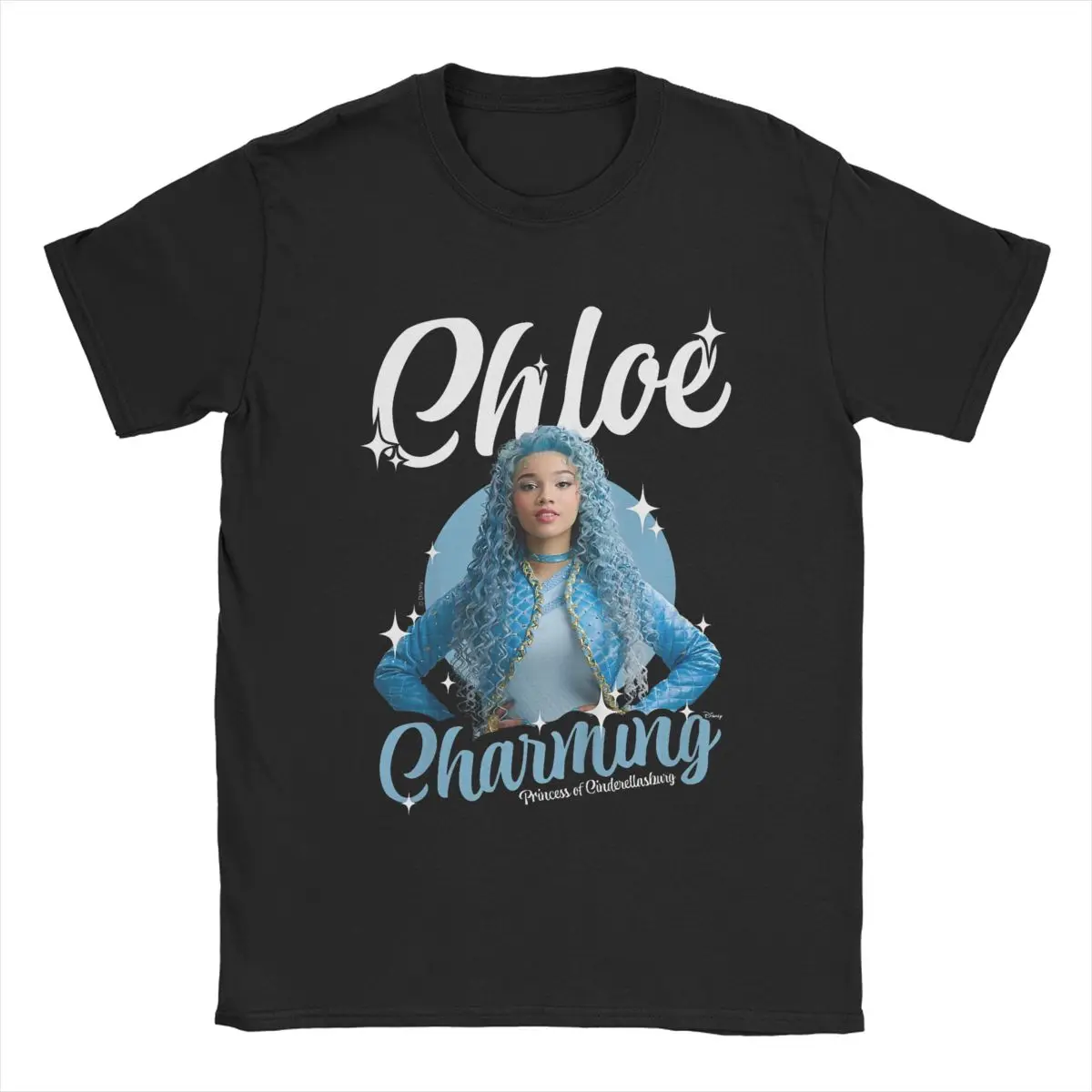 Descendants 4 The Rise Of Red T-Shirt Men Princess Chloe Charming Funny Tee Shirt Round Neck Short Sleeve T Shirt Print Clothing