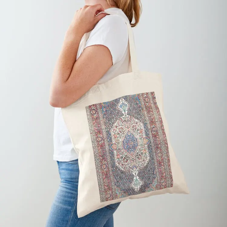 

Bakhtiari Central Persian Rug Print Tote Bag Shopping bags ecological bags reusable grocery bags