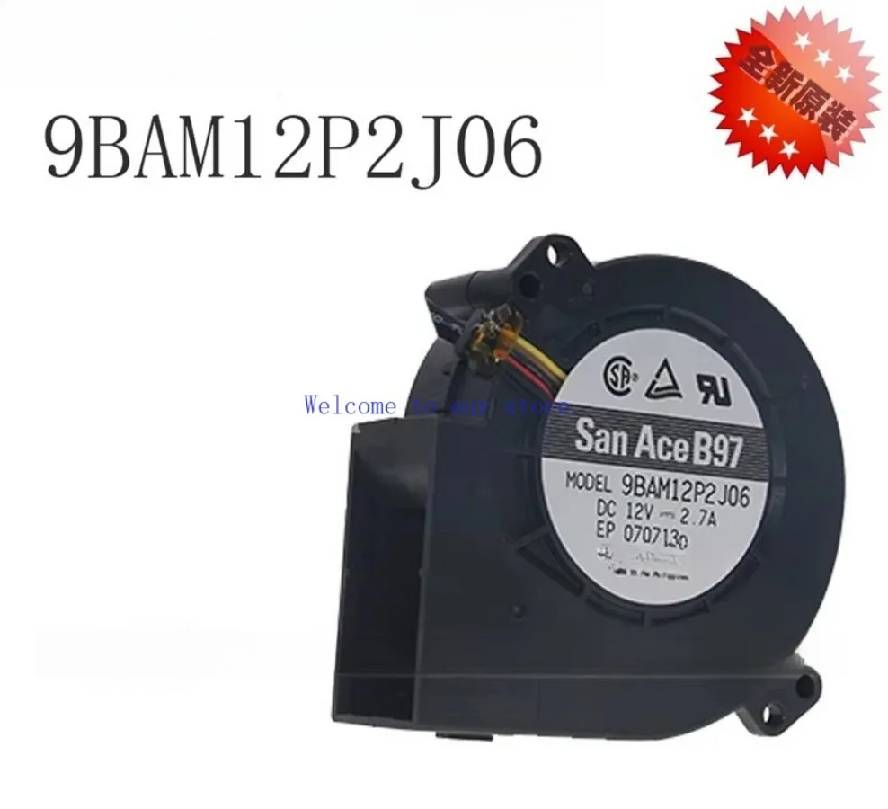 

Для 9BAM12P2J06 новый турбовентилятор Sanyo Sanyo 9733 12 В 2,7 А, центробежный барабанный вентилятор