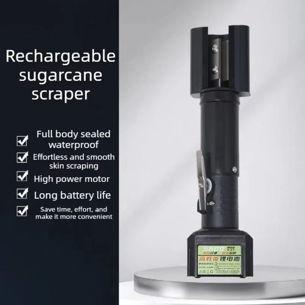 

Professional Electric Sugarcane Peeler Anti-slip Hand High Efficiency Sugarcane Peeling Machine Peeler Equipment