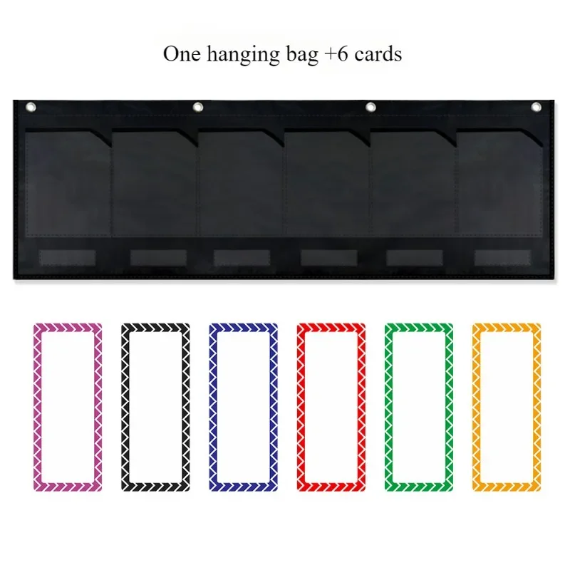 

Easily collect wall pocket chart with labels for jobs Office stationery collection data chart Classroom data collection