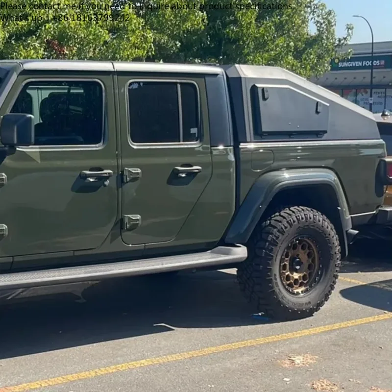 

Pick up Truck 4X4 Car Accessories Steel Hard Top Bed Cover Aluminum Ute Tray Canopy for Gladiator