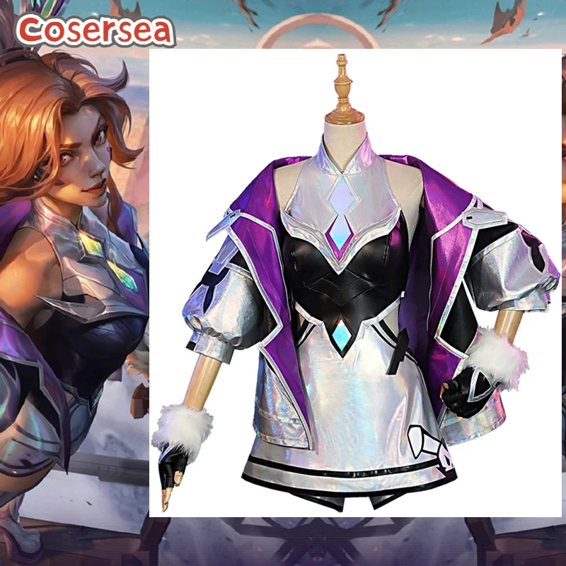 Cosersea Miss Fortune Cosplay Costume New Skin Game LOL Battle Bunny Miss Fortune Cosplay Costume Halloween Cos Outfit Fullset