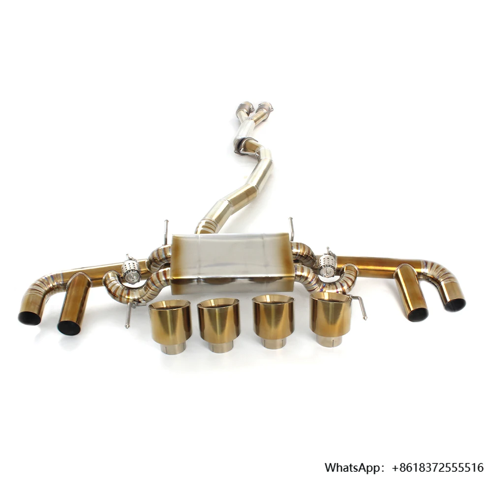 daTitanium Catback Exhaust System NISSAN GTR/GT-R R34/R35 3.8TT 2008-2022 Escape Car Exhaust Pipes Model M3 3 Series Box Picking