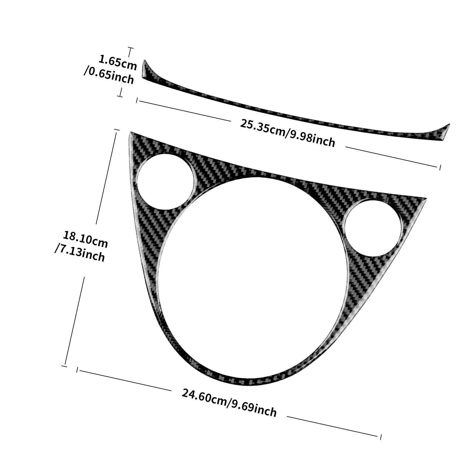 Мягкое углеродное волокно для Fiat 500 2011-2012 для Abarth 2023 595 2016 2017 2018 2019 2020 2021 2022 2023 Abarth 695 2017-2023 руководство