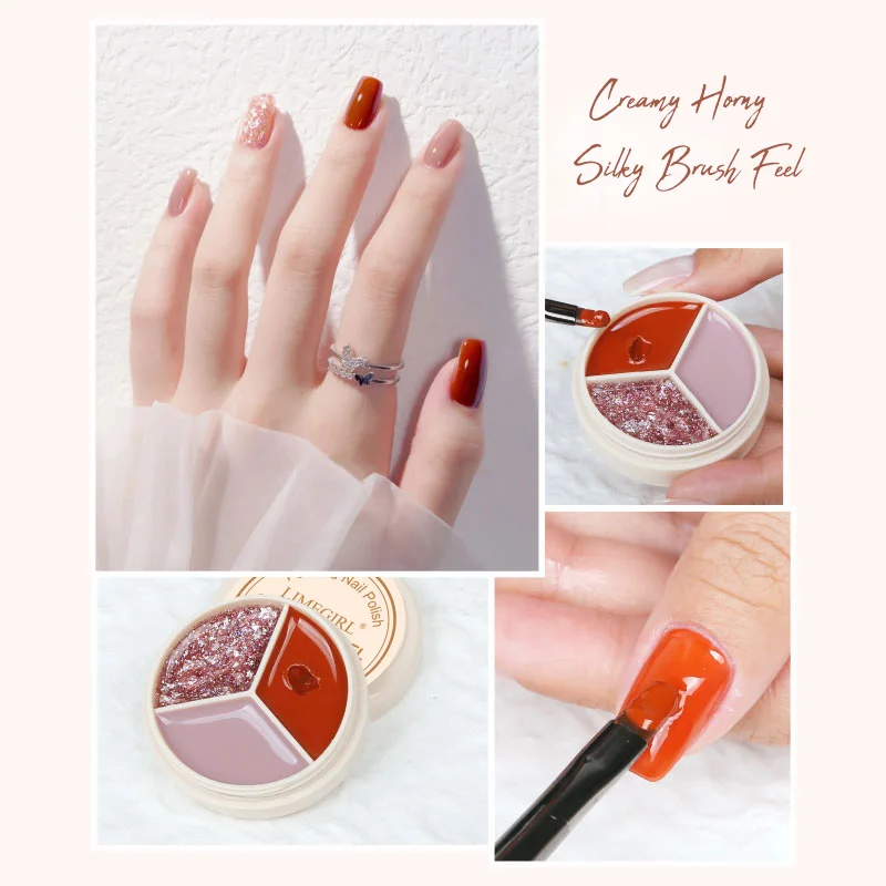 LIMEGIRL Solid Gel Nail Art Polish Nail Art DIY Design Crème Neon Pastel Gel Nagellak voor Nagels Art Beginner DIY Thuis/salon