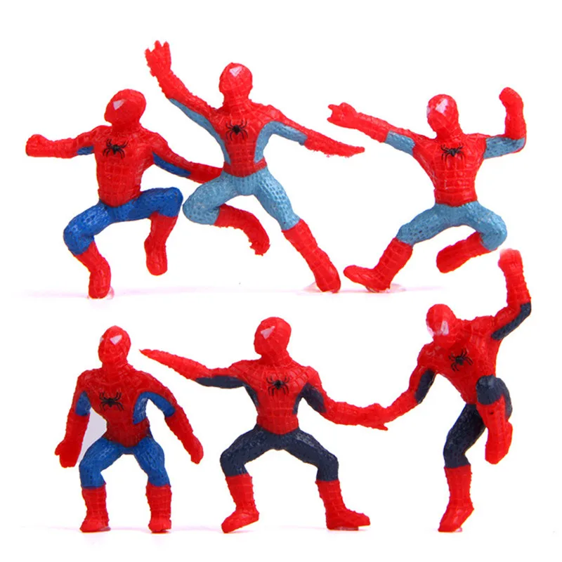 6Pcs/Set Mini Spide… - image