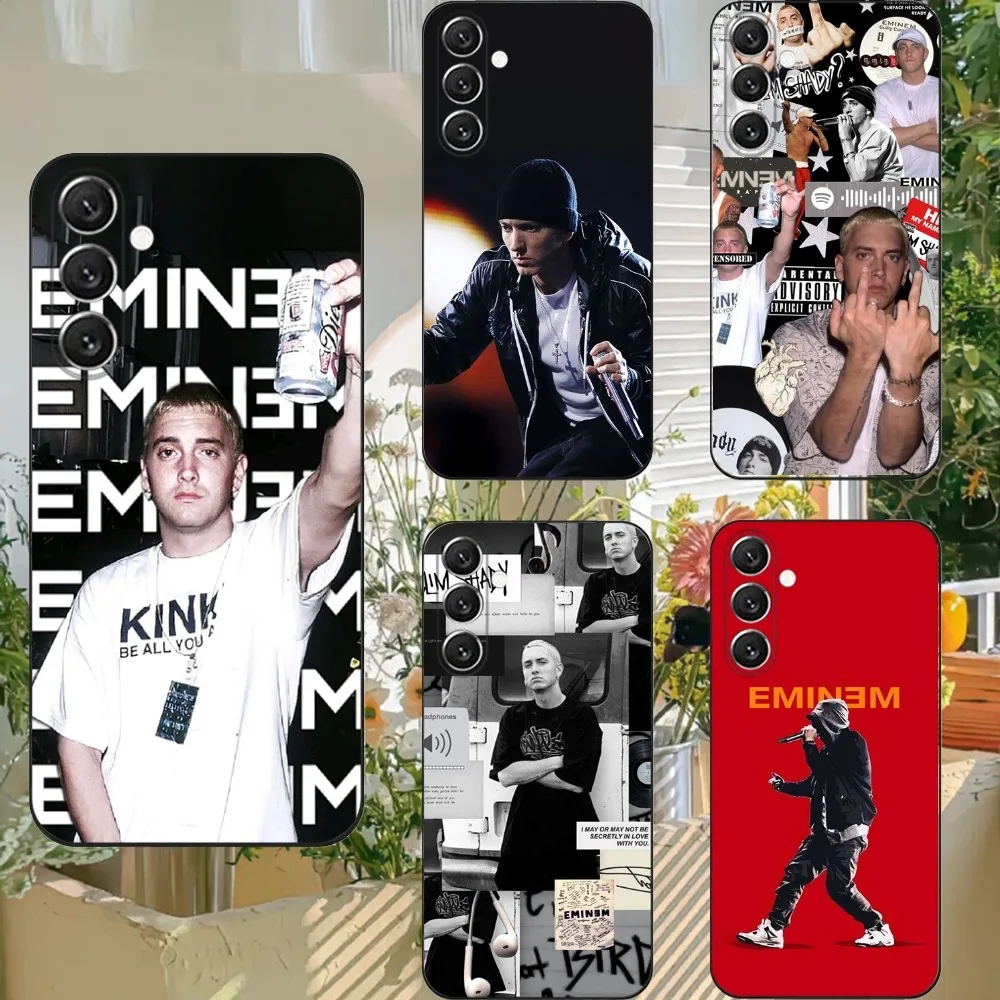 Singer Eminem-S  Phone Case For Samsung S21,S22 Ultra,S20,S30 plus,S22 plus,S23,S30 ultra 5G Silicone Cover