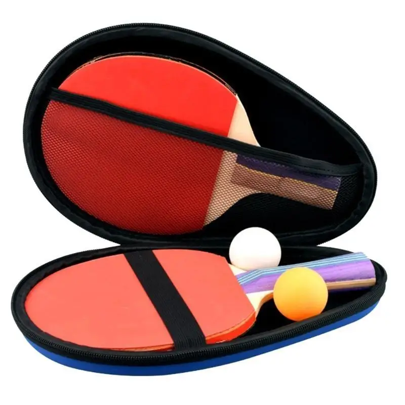 

652F Table Tennis Racket Case, Waterproof Zipper Enclosure Table Tennis Case Tennis Racket Storage Bag for Pingpong Carrying