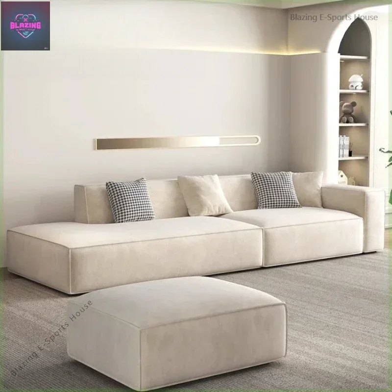 Designer Lounge Living Room Sofas Sectional Minimalist Cloud Sofas Floor Relaxing Office Nordic Wood Sillon Cama Home Furniture