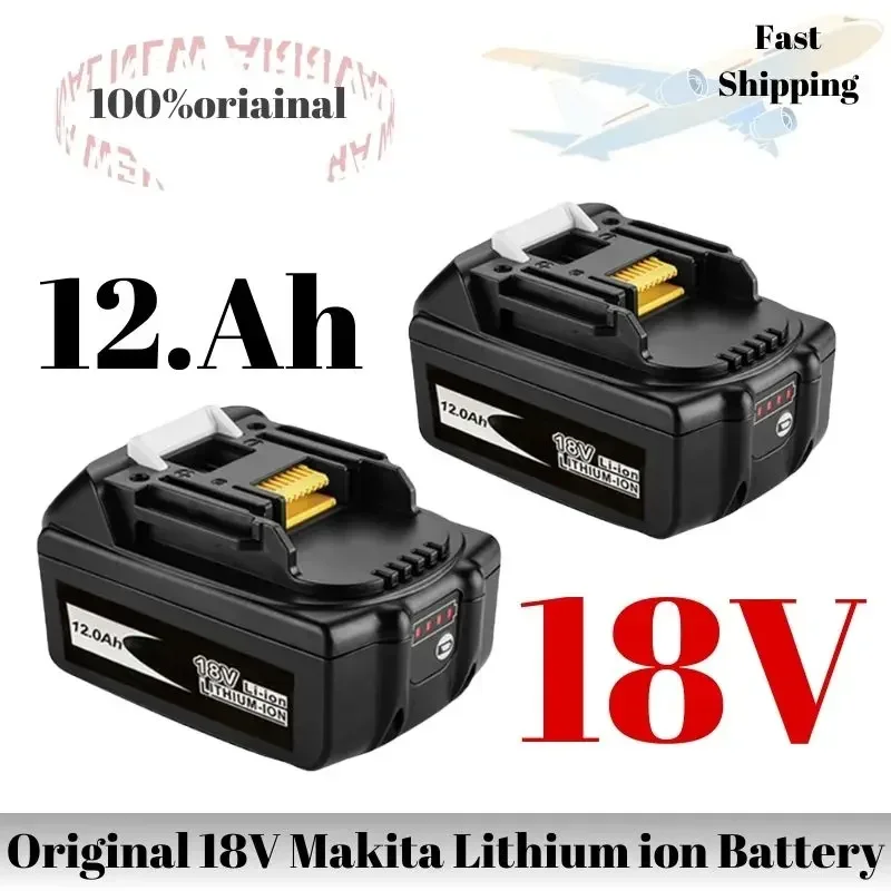 For Makita 18 v 12000mAh rechargeable battery Power Tools Replacement Accessories BL1860 BL1850 Li-ion Rechargeable batteries