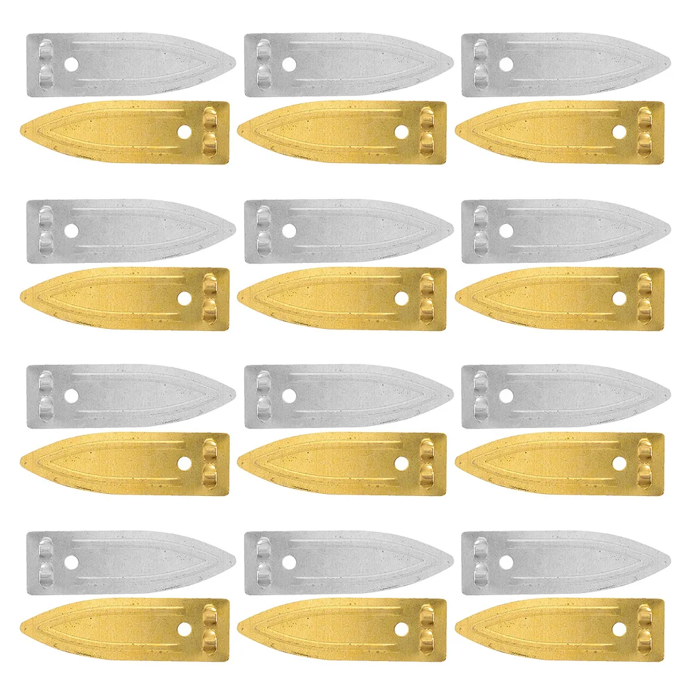 40 قطعة شرائط الزنك النحاسية لتجربة الفاكهة لتقوم بها بنفسك مواد مشروع العلوم الكهربائي الصفائح المعدنية الأنود الزنك #6