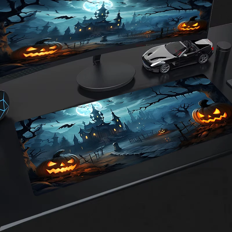 Horror mouse pad XXL endless player computer desk mat office accessories game professional game anti-slip computer game desk mat