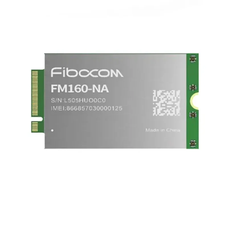 Fibocom FM160-NA FM160-EAU NR Sub6 5G module For North America GPS Galileo GLONASS BeiDou multi-constellation GNSS receiver