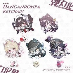 New Danganronpa Keychain Saihara Shuichi Kokichi Oma Toko Fukawa Cute Cartoon Anime Pendant Key Ring Backpack Jewelry Gift