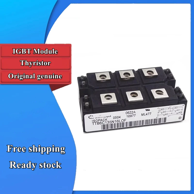 

Модули IGBT TTB6C110N12KOF, TTB6C110N14KOF, TTB6C110N16KOF, TTB6C135N12LOF, TTB6C135N14LOF, TTB6C135N16LOF, TTB6C165N12LOF, 14LOF, 16LOF