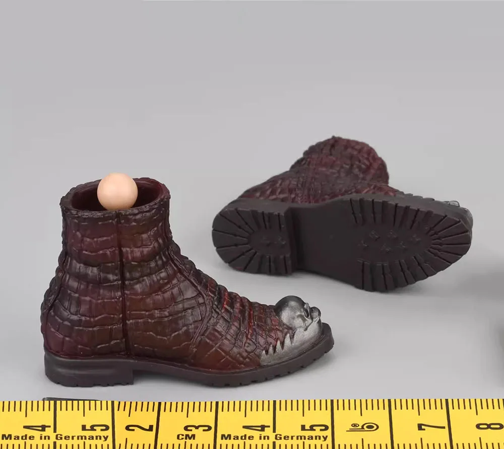 1/6 DAMTOYS DAM GK027 gangsterskiej serii twardziel ma solidne buty z materiału PVC Model 12-calowej figurki DIY