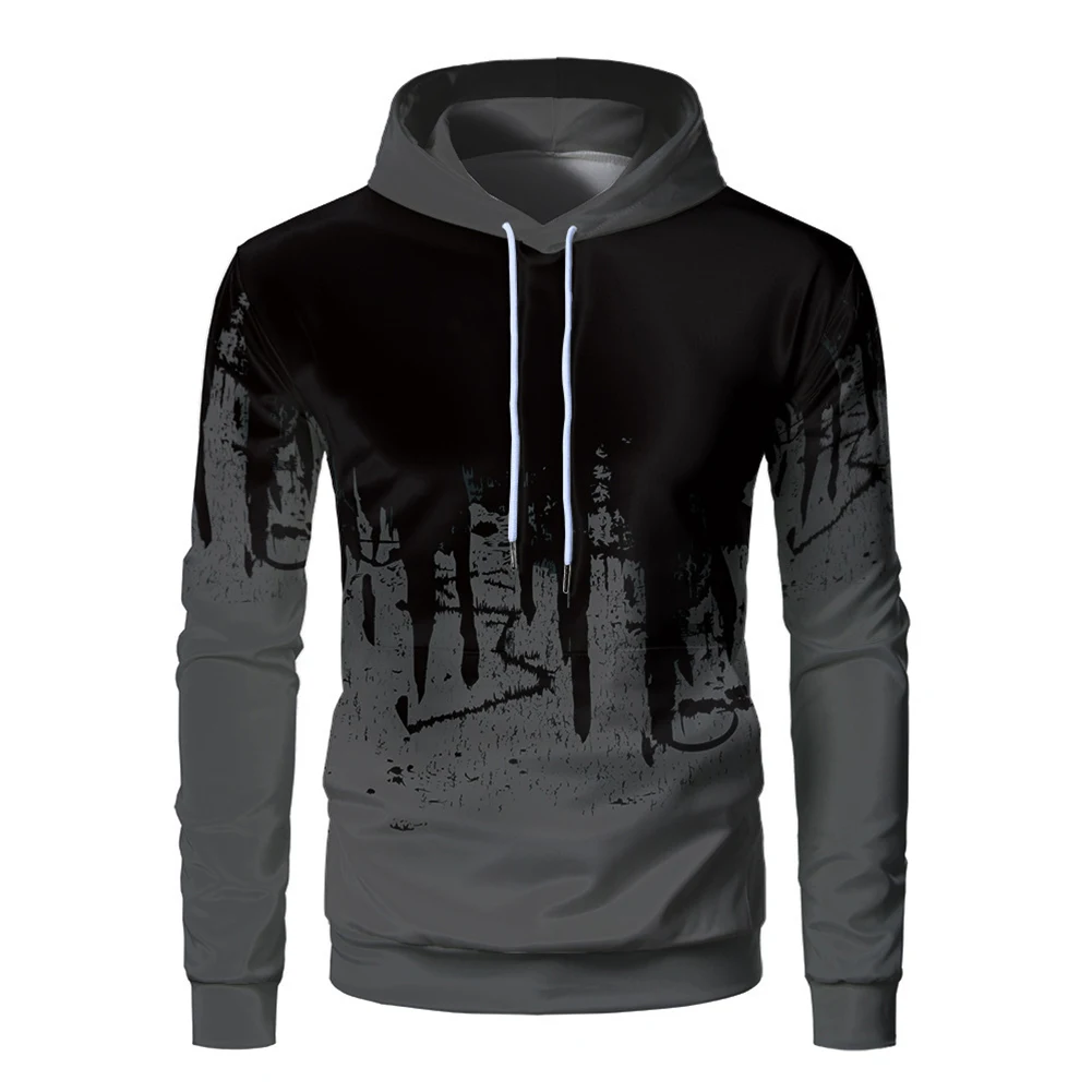 

Comfy Fashion Outdoor Vacation Hoodies Male Pullover Sweatshirt Athletic Casual Daily Hooded Long Sleeve Sport