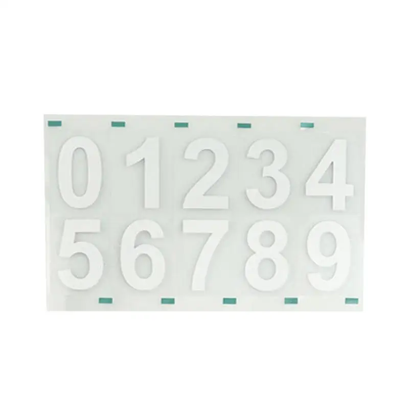 Mailbox Numbers For Outside House Numbers Sticker Water Resistant Strong Adhesive Trash Cans Sticker For Signs Door