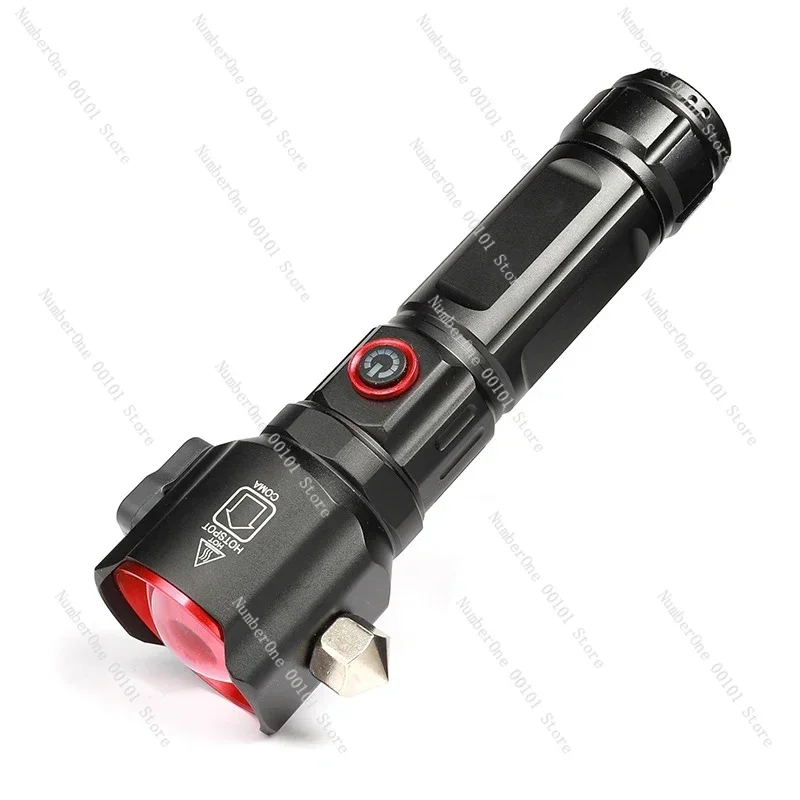 Flashlight Flashlight Laser High Aluminum White USB Multi functional Charging Power Supply Waterproof LED Alloy Zoom