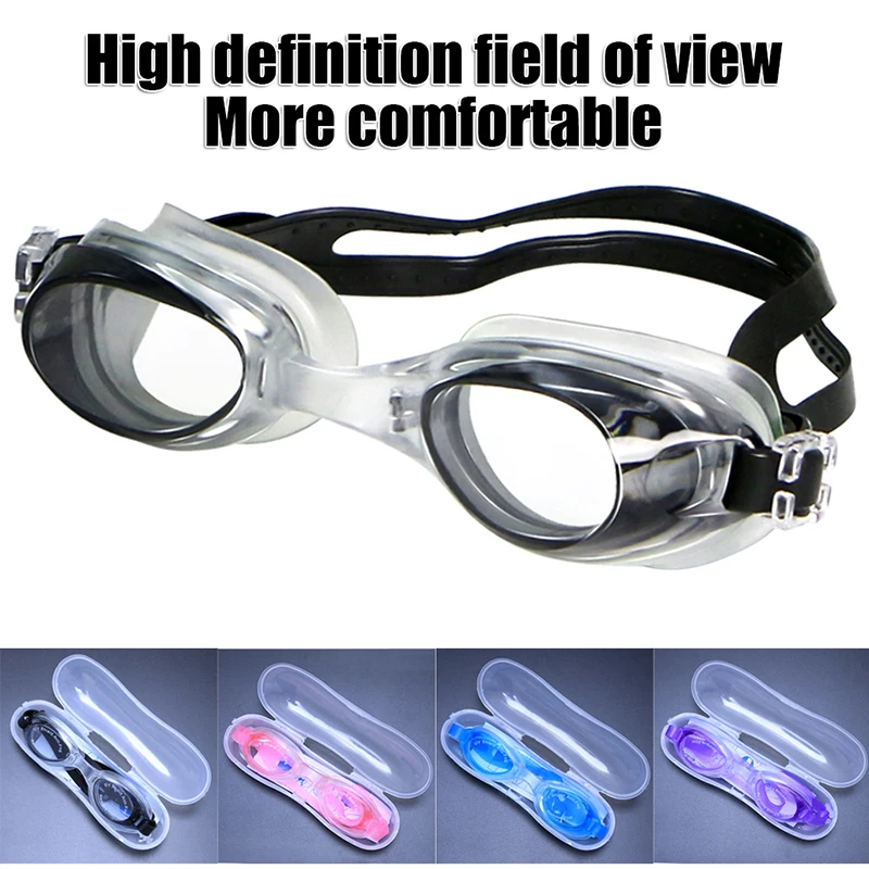 Waterproof Anti Fog Swimming Goggles UV Children Professional Colored Lenses Kids Eyewear Swimming Glasses Eyewear