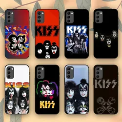 Rock band Kiss Phone Case For Samsung Galaxy S22 S23 S24 S30 Note 20 10 Plus Lite FE ULTRA Shell