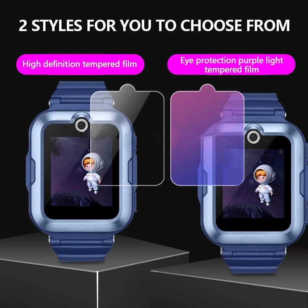 Screen Protector For HUAWEI WATCH KIDS 4 Pro Tempered Glass Film to Prevent Scratches HD Transparent Waterproof K1U5