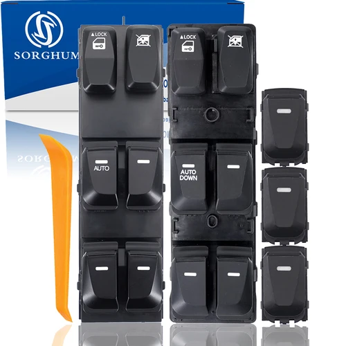 Interruptor de ventanilla principal izquierdo, botón de pasajero para Hyundai IX35 Tucson 2010 2011 2012 2015 93571-2S000 93571-2S050 93576-2S000