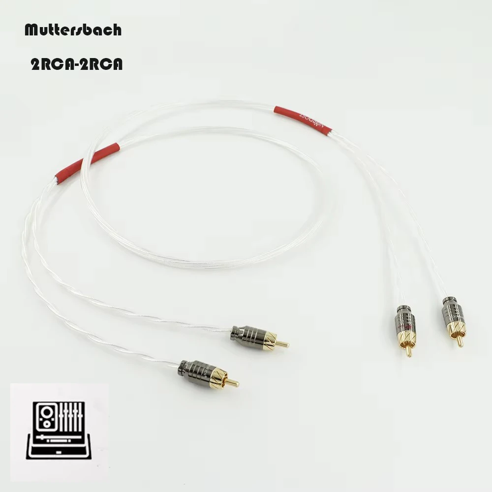 

Высококачественная музыкальная лента Odin 2RCA-2RCA, серебряный сигнальный кабель ручной работы micro space hot-dip