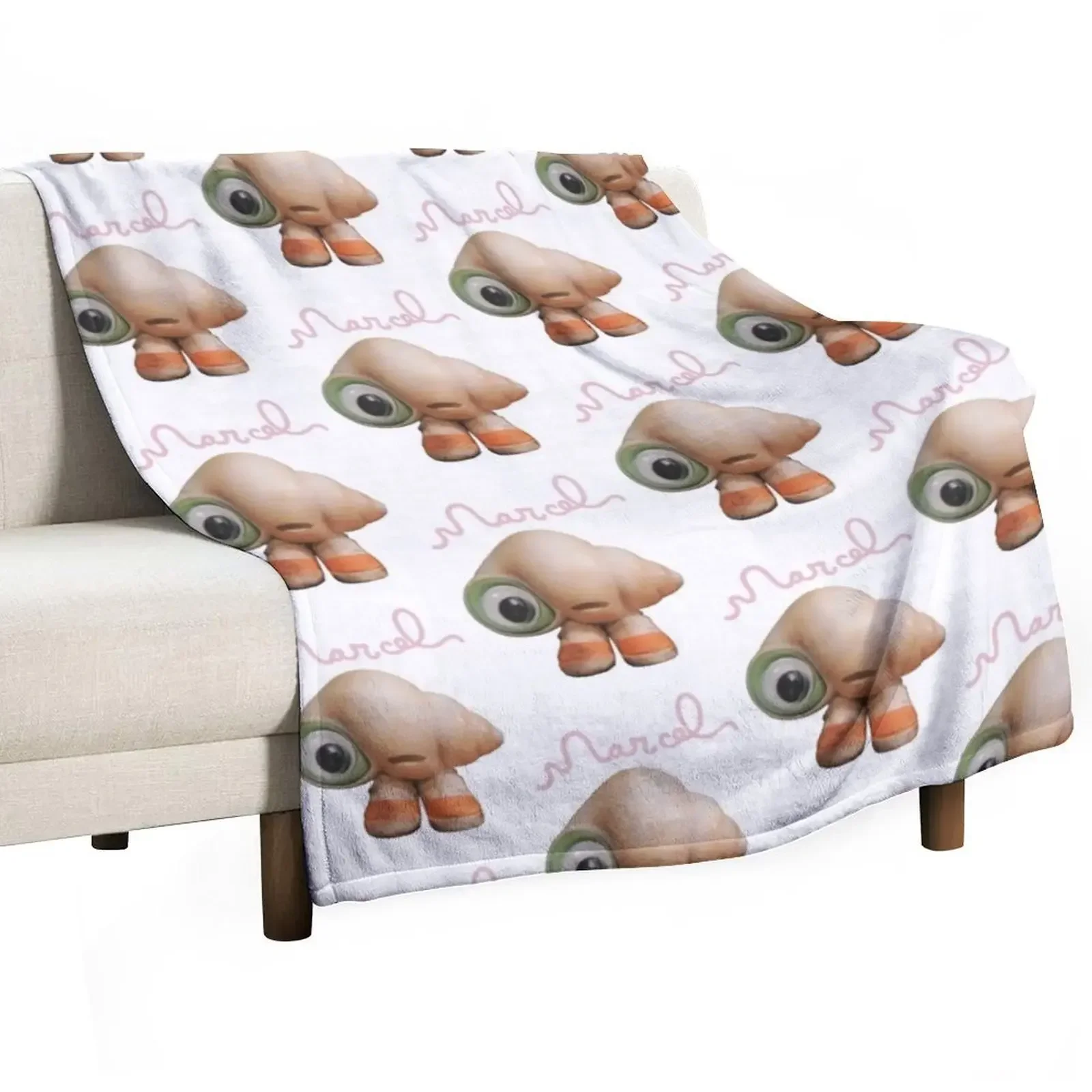 

Marcel the Shell with Shoes On Live Action Throw Blanket Bed Fashionable Thins Blankets