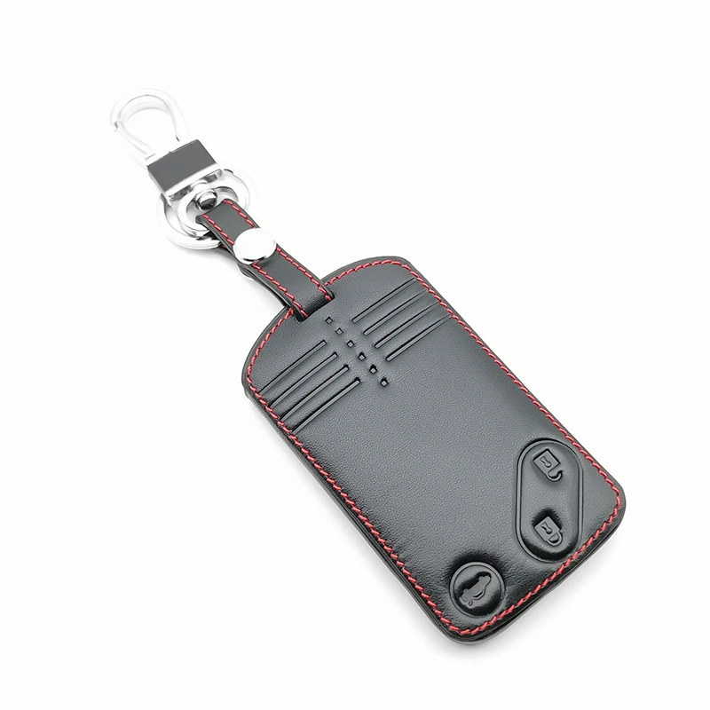 Leather Mazda key case key cover For Mazda 3 5 6 8 M8 CX-7 CX-9 3 Buttons Smart Card Smart Skin Protector Jacket  Car wallet