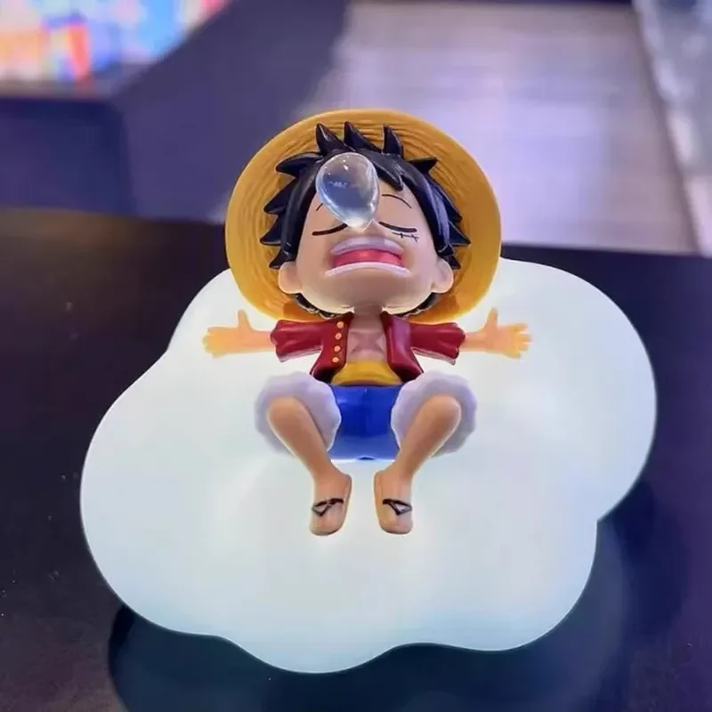 One Piece Blind Box Figures Night Light Luffy Zoro Nami Sanji Chopper Sweet Dream Luminous Ornament Anime Surprise Guess Bag Toy