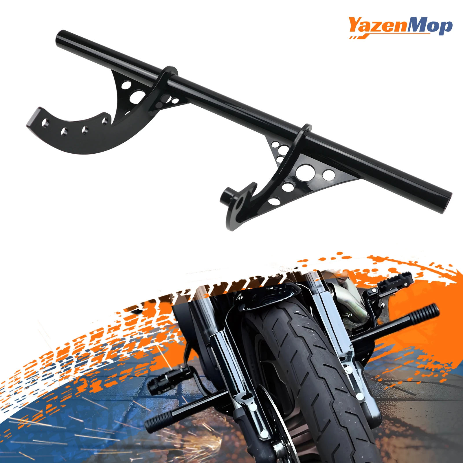 

Motorcycle Engine Guard Front Highway Crash Bar for Harley Davidson Softail 2018-2024 Low Rider Street Bob Fat Bob