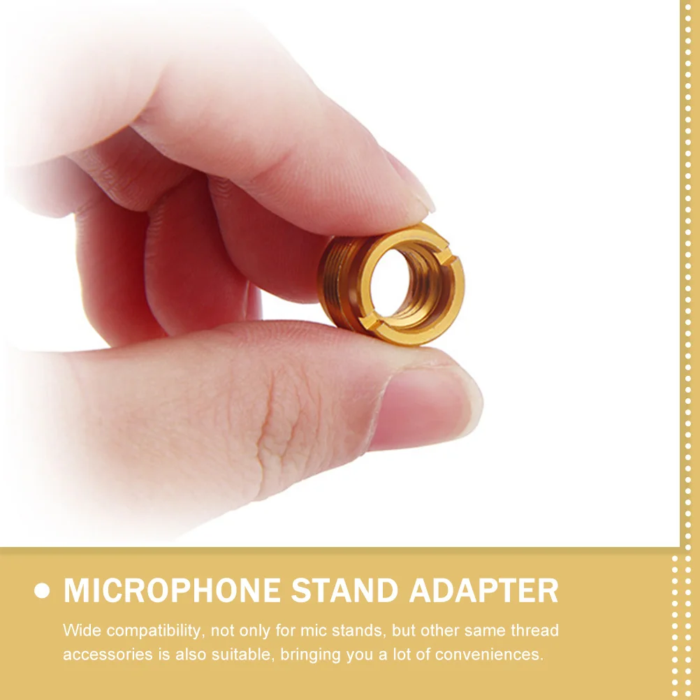 

10 Pcs Microphone Stand Conversion Head Thread Adapters Spark Female Gaming Parts Extension Screw Camera