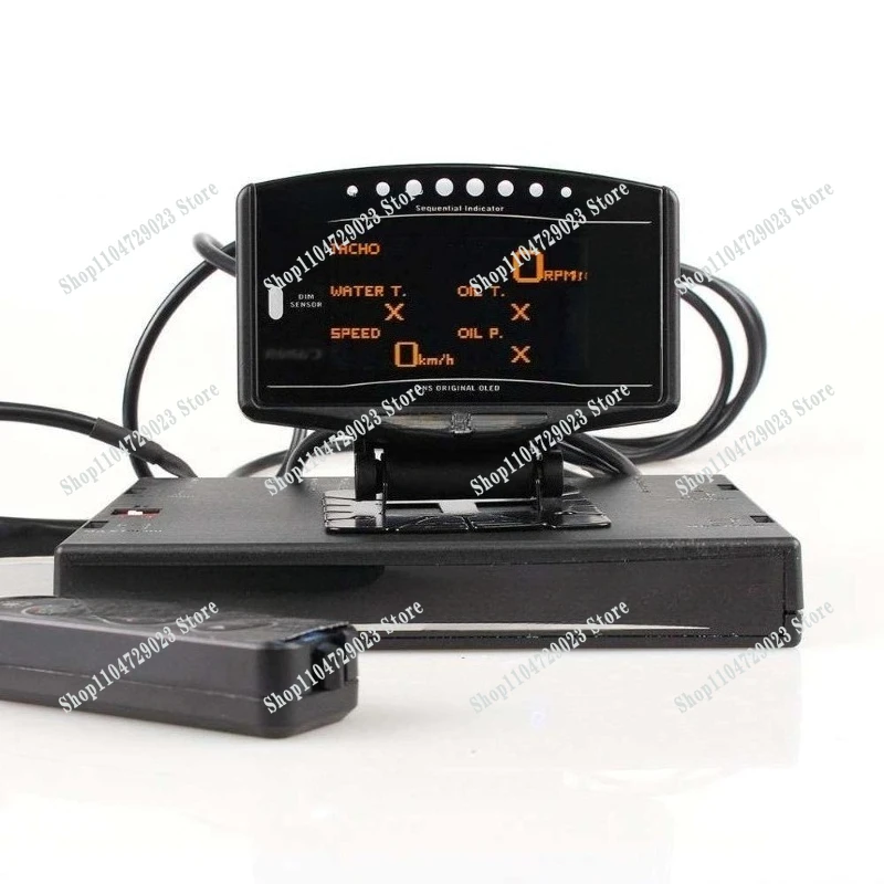 Hot-selling three-generation 13-in-1 multi-functional modified ZD instrument air turbine water temperature car race table OBD2