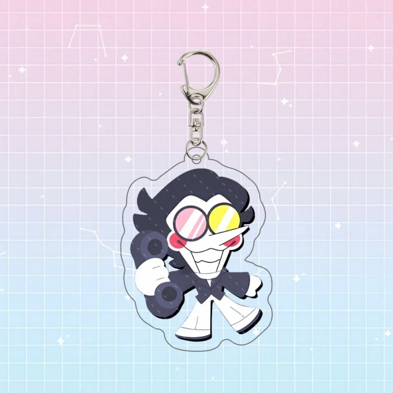 Niedliche Deltarune-Schlüsselanhänger für Accessoires Ralsei Kris Susie Spamton Undertale Angel Schmuck Schlüsselringe Fans Gaming Gamer Geschenke – Detail 16