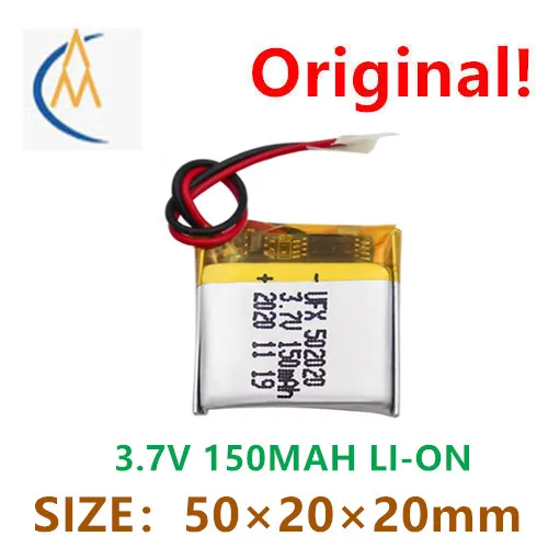 buy more will cheap  ufx502020 150mah 3.7V supports - 40 ℃ low temperature environment discharge and 1100 times of repeate