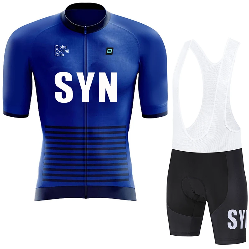 SYN Solid Color Summer Men Short Sleeves Cycling Jersey Polyeste Clothing MTB Bicycle Mallot Ciclismo Shirts Bike Clothes