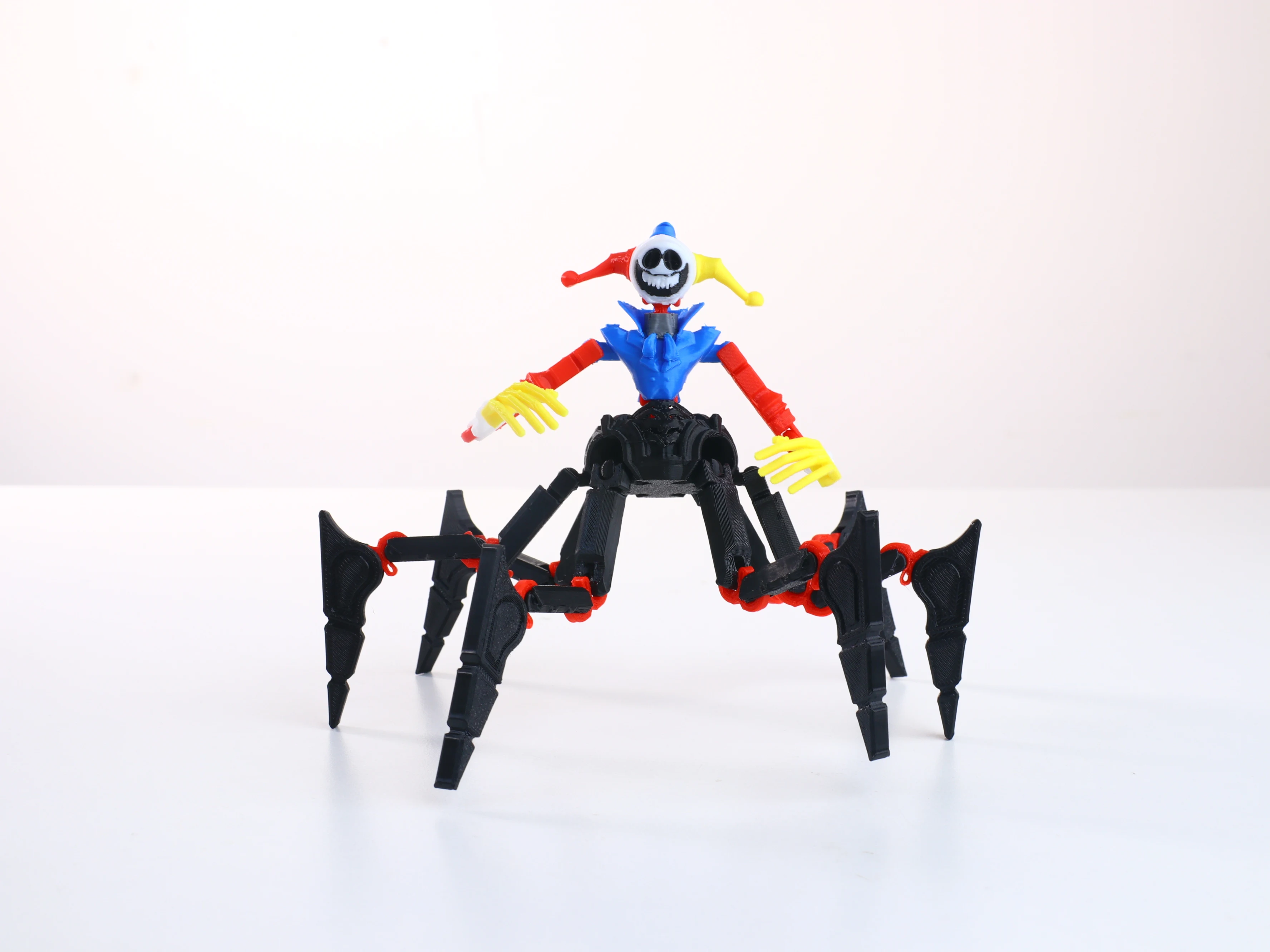 3D-Gedruckte Bewegliche Monster-Actionfigur mit Gelenken, Spinnen-Clown-Spielzeug, Schreibtisch-Deko, Sammlermodell für Kinder – Detail 6
