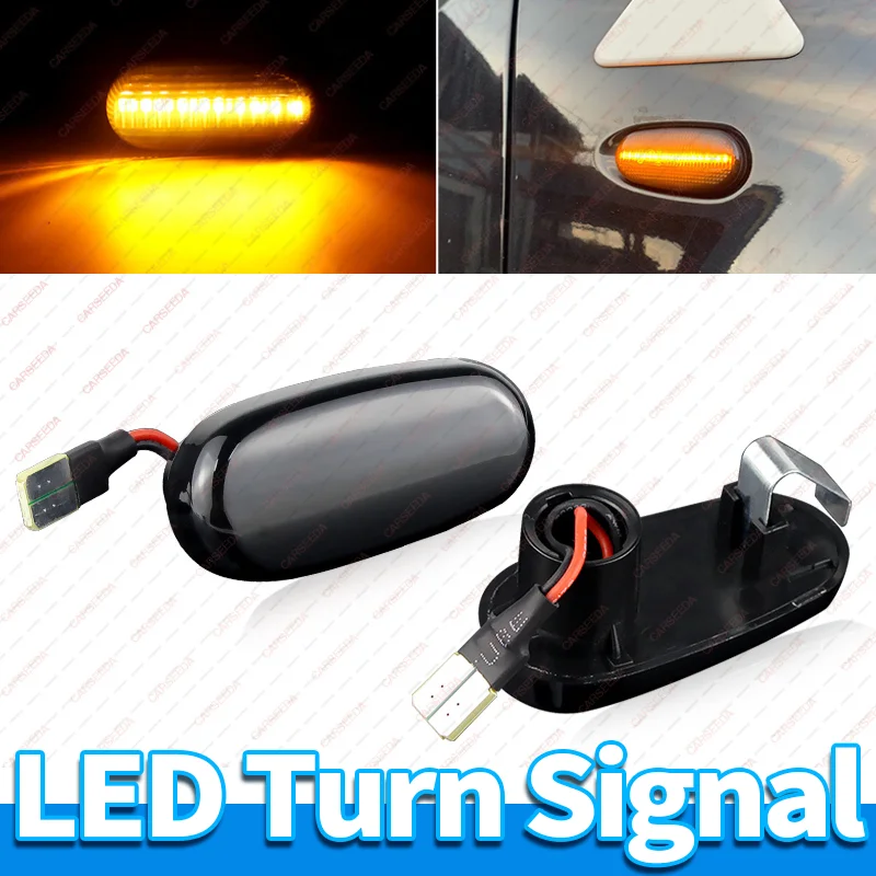 2 SZT. LED Dynamiczne Sekwencyjne Kierunkowskazy Boczne DO Fiat Bravo II DO Alfa Romeo Mito 147 Hatchback GT Coupe 2000-2016 46556563