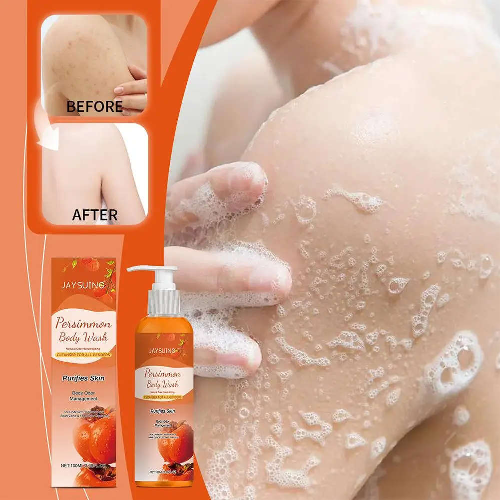 

Persimmon Body Wash Eliminating Odor Exfoliating Long Lasting Moisturizing Refreshing Oil Control Smoothing Fragrance Shower Gel