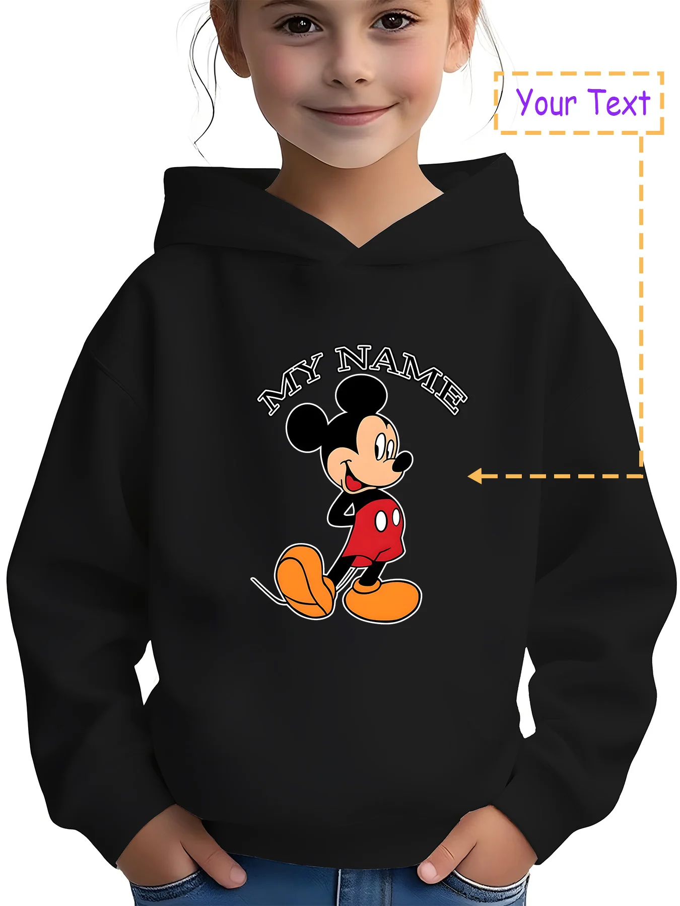 

MINISO Disney classic character hoodies - Mickey, Dumbo, and more! Wear them to school or the park! Customize your name and expe